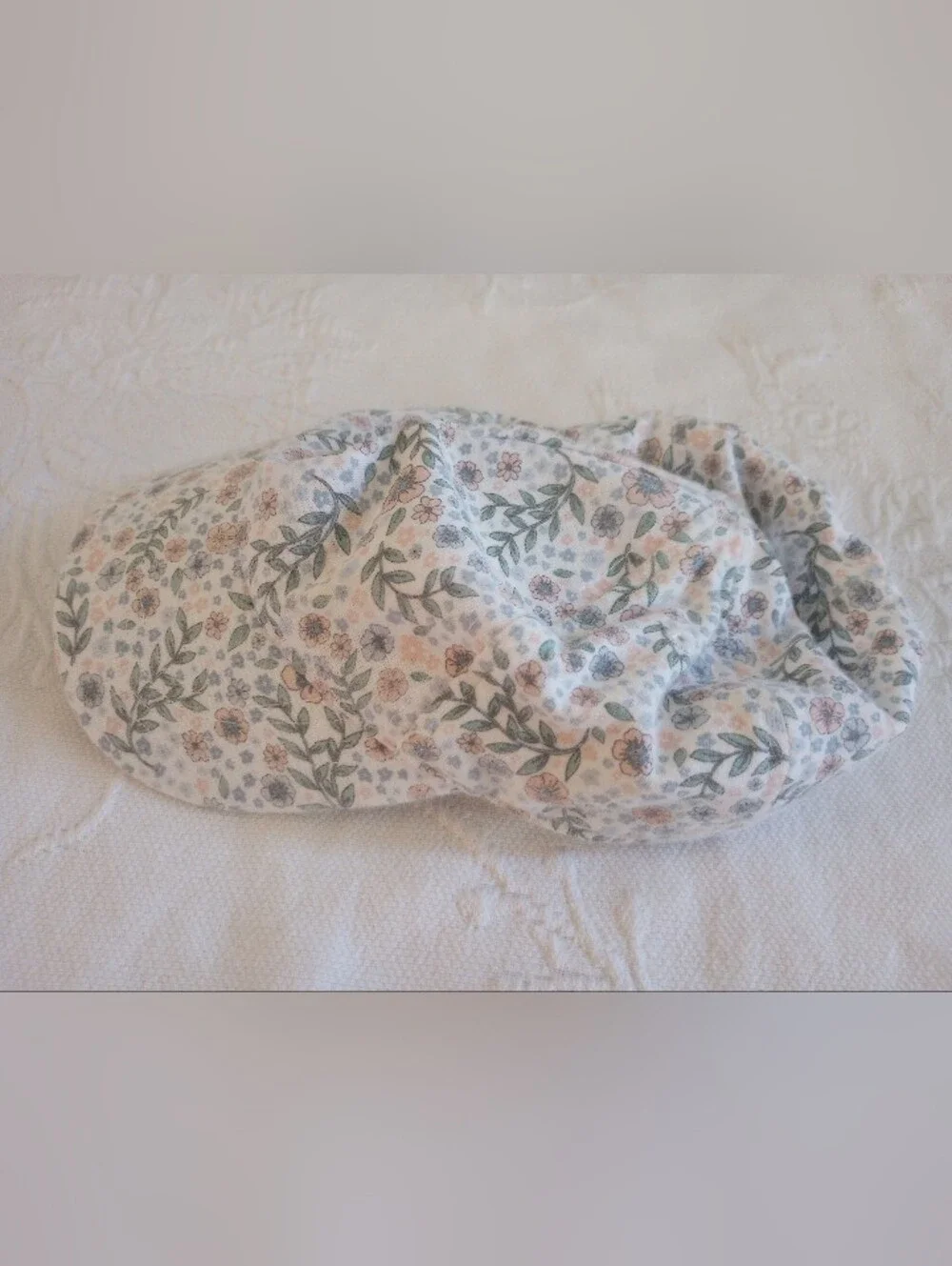 H&M Floral Girls Hat Cap With Elastic Back 12-18m